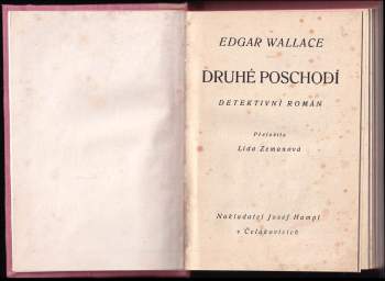Edgar Wallace: Druhé poschodí
