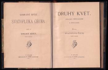Svatopluk Čech: Druhý květ