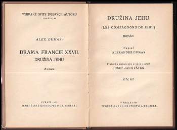 Alexandre Dumas: Družina Jehu