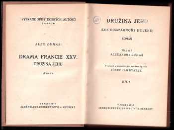 Alexandre Dumas: Družina Jehu