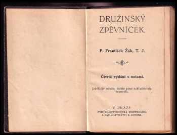 František Žák: Dužinský zpěvníček