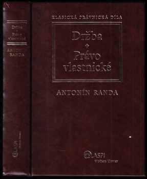 Držba dle rakouského práva v pořádku systematickém ; Právo vlastnické v pořádku systematickém