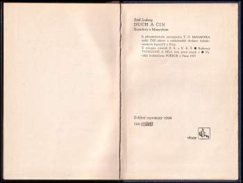 Emil Ludwig: Duch a čin