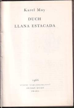 Karl May: Duch Llana Estacada