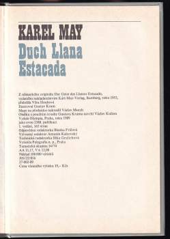 Karl May: Duch Llana Estacada