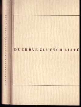 Hugo Adolf Bernatzik: Duchové žlutých listů