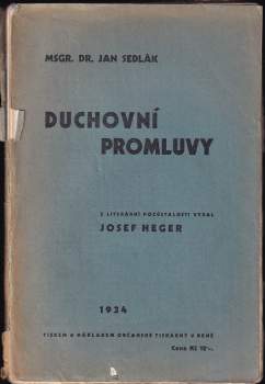 Duchovní promluvy