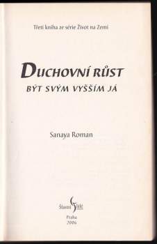 Sanaya Roman: Duchovní růst