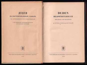 Duden Bildworterbuch Deutsch Und Russisch