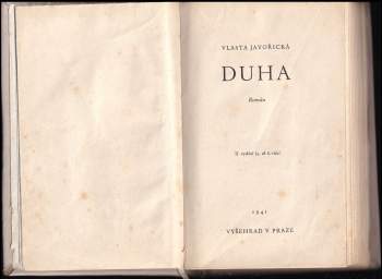 Vlasta Javořická: Duha