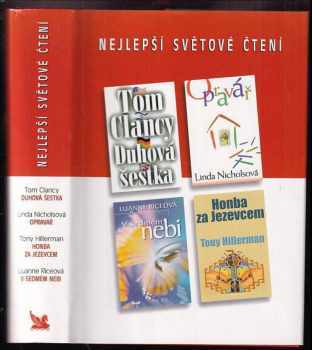 Nejlepší světové čtení : Duhová šestka + Opravář + V sedmém nebi + Honba za Jezevcem - Tom Clancy, Luanne Rice, Tony Hillerman, Linda Nichols (2001, Reader's Digest Výběr) - ID: 805651