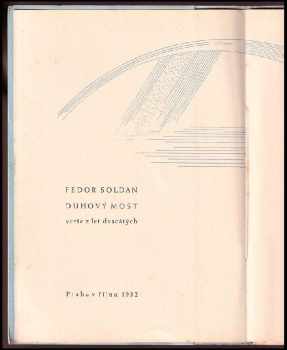 Fedor Soldan: Duhový most