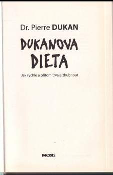 Pierre Dukan: Dukanova dieta