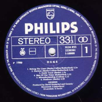 Genesis: Duke