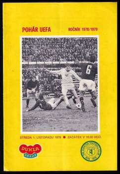 Dukla Praha Pohár UEFA - ročník 1978/1979