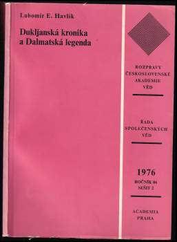 Dukljanská kronika a Dalmatská legenda