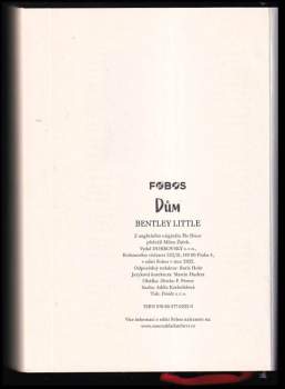 Bentley Little: Dům