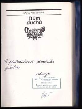 Isabel Allende: Dům duchů
