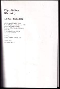 Edgar Wallace: Dům hrůzy