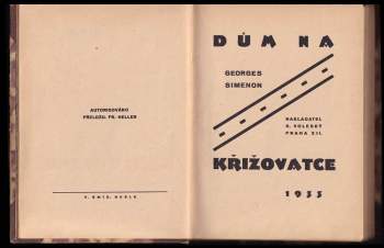 Georges Simenon: Dům na křižovatce