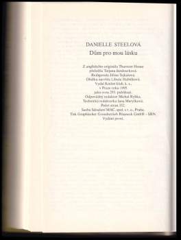 Danielle Steel: Dům pro mou lásku