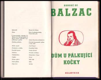 Honoré de Balzac: Dům u pálkující kočky
