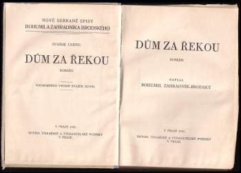 Bohumil Zahradník-Brodský: Dům za řekou