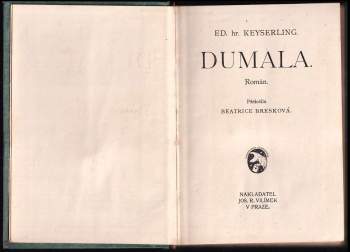 Eduard von Keyserling: Dumala