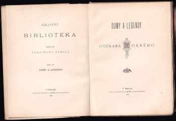 Otokar Mokrý: Dumy a legendy Otakara Mokrého