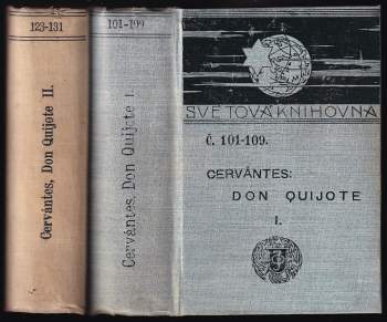 Důmyslný rytíř Don Quijote de la Mancha 1 - 2 KOMPLET