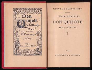 Miguel de Cervantes Saavedra: Důmyslný rytíř don Quijote de la Mancha