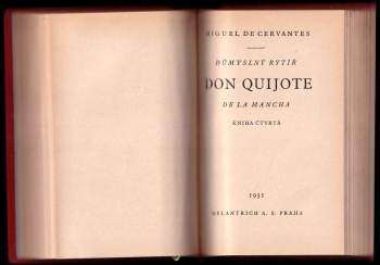 Miguel de Cervantes Saavedra: Důmyslný rytíř don Quijote de la Mancha