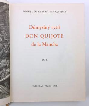 Miguel de Cervantes Saavedra: Důmyslný rytíř Don Quijote de la Mancha
