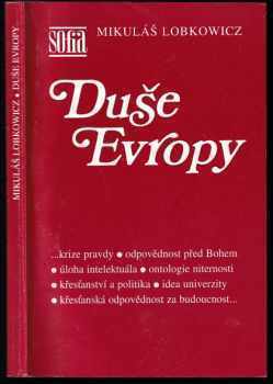 Mikuláš Lobkowicz: Duše Evropy