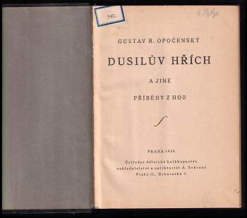 Bret Harte: Dusilův hřích a jiné příběhy z hor + Maruja