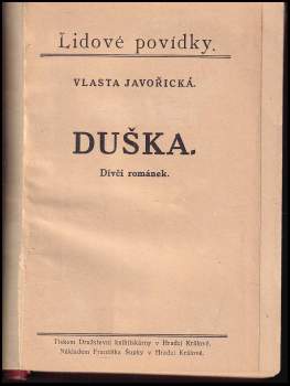 Vlasta Javořická: Duška