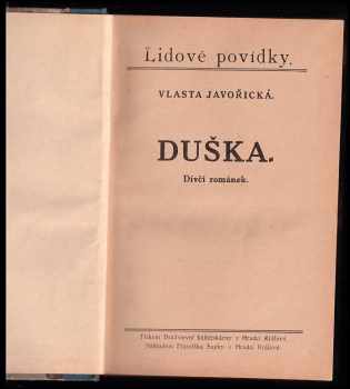 Vlasta Javořická: Duška