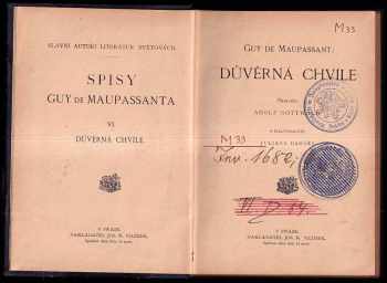 Guy de Maupassant: Důvěrná chvíle