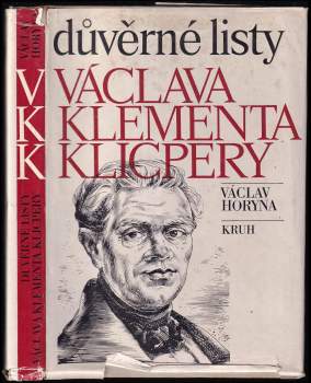 Václav Horyna: Důvěrné listy Václava Klementa Klicpery