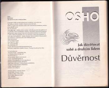 Osho: Důvěrnost