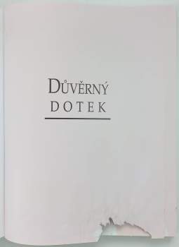 Důvěrný dotek