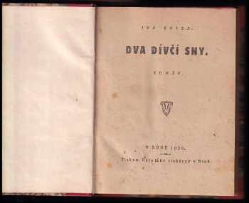 Ida Boyed: Dva dívčí sny - román