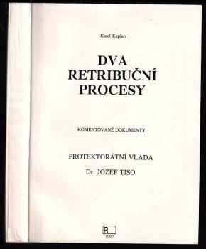 Dva retribuční procesy