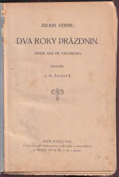 Jules Verne: Dva roky prázdnin