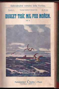 Jules Verne: Dvacet tisíc mil pod mořem - díl I + II + Patnáctiletý kapitán Díl I. + II.