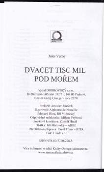 Jules Verne: Dvacet tisíc mil pod mořem