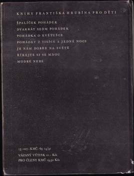 František Hrubín: Dvakrát sedm pohádek