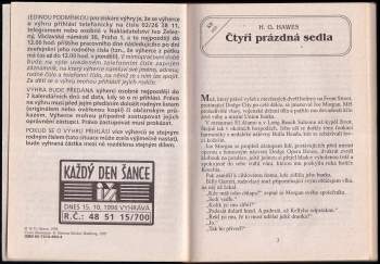 H. G Hawes: Dvakrát Soudce Kolt 12/97 : dva romány pro muže : Čtyři prázdná sedla + Malý zlosyn