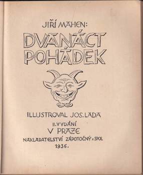 Jiří Mahen: Dvanáct pohádek