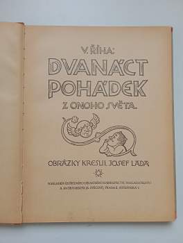 Václav Říha: Dvanáct pohádek z onoho světa